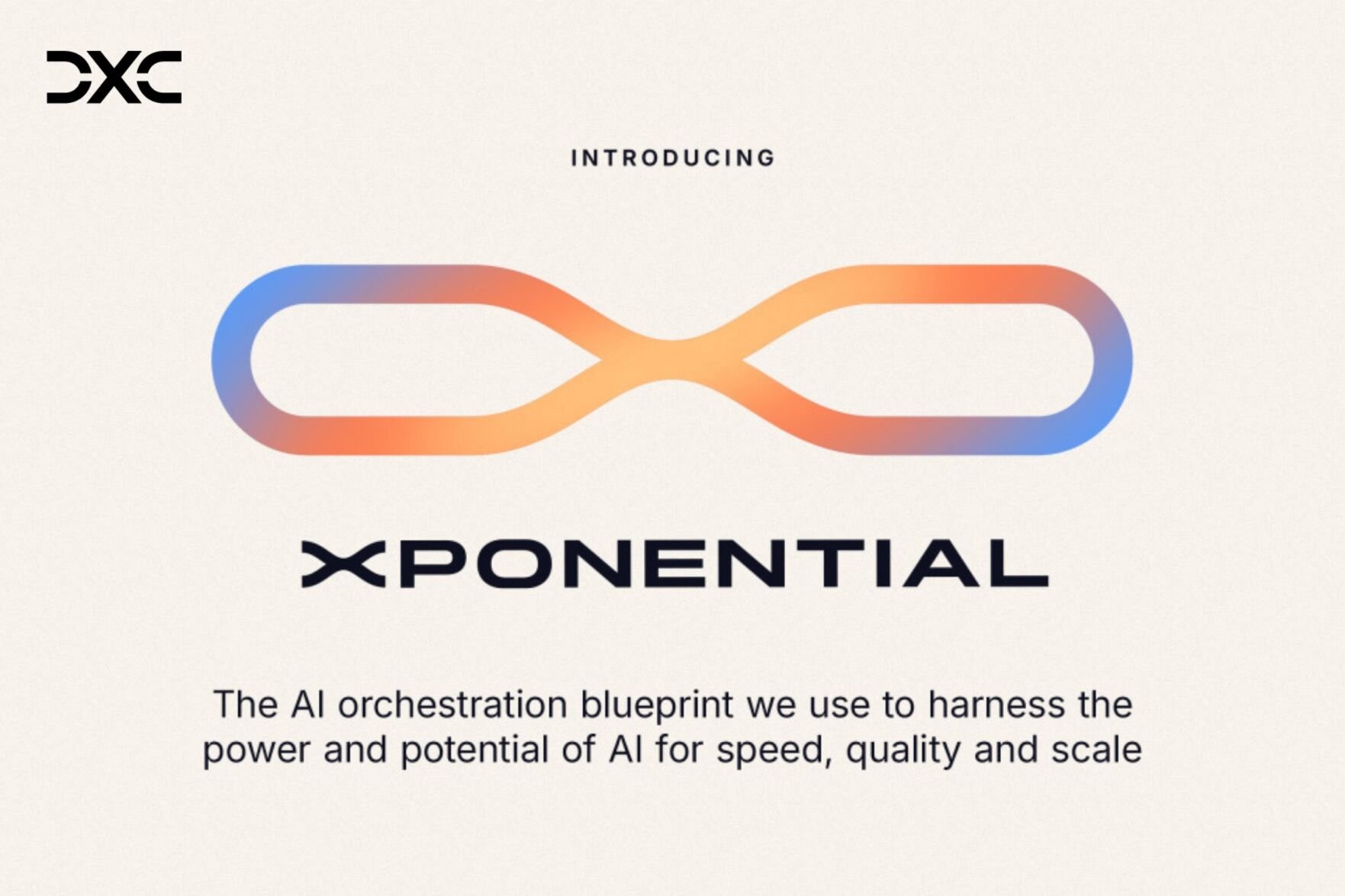 DXC Unveils Xponential - A Repeatable Blueprint to Accelerate Enterprise AI Outcomes